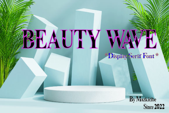 Beauty Wave: A Modern Serif Font for Editorial Elegance