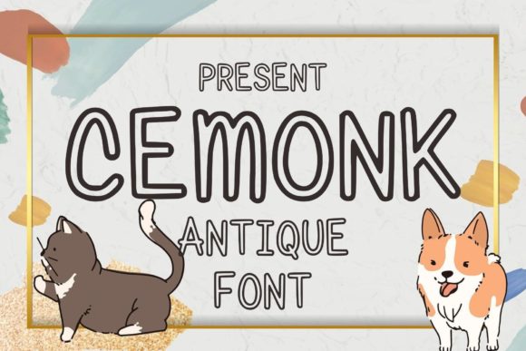 Cemonk Font for Modern Branding Projects