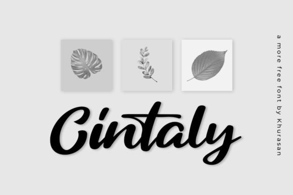 Cintaly: A Modern Script Font for Polished Branding