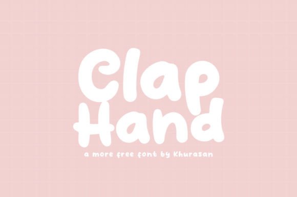 Clap Hand: A Modern Display Font for Web Design