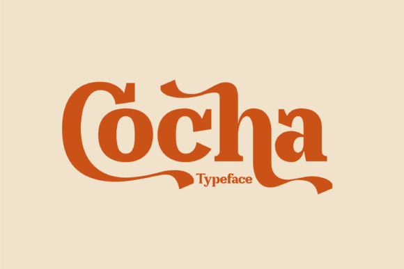 Cocha: A Serif Font for Handmade Elegance