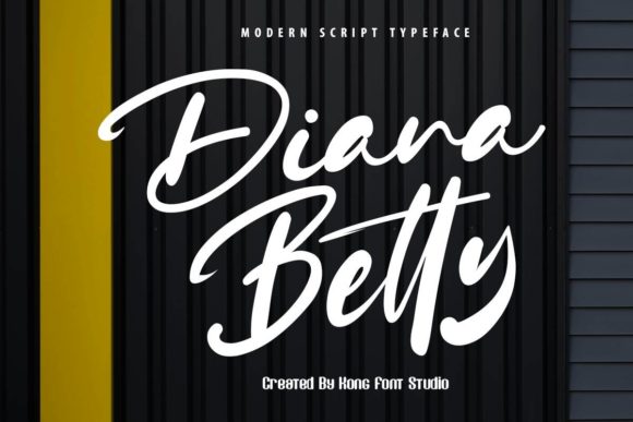 Diana Betty Font for Professional Branding