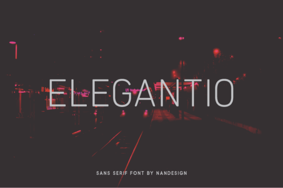 Elegantio: A Modern Sans Serif Font for Editorial Design