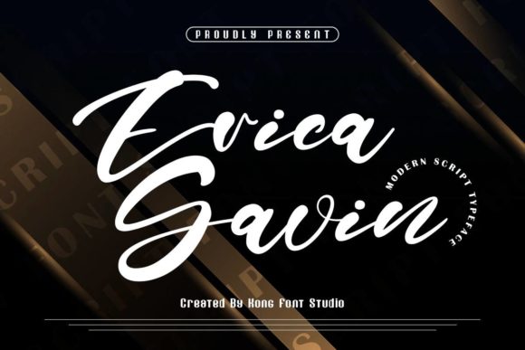 Erica Gavin: A Playful Script Font for Handmade Creations