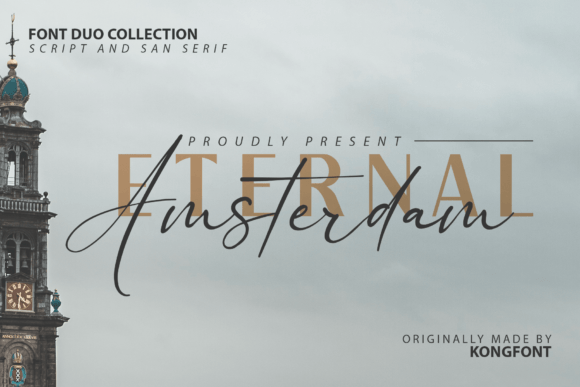 Eternal Amsterdam Font for Handmade Creations