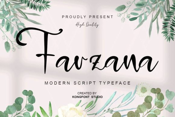 Farzana: A Designer’s Take on a Versatile Display Font