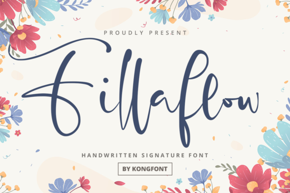 Fillaflow: A Playful Script Font for Modern Web Design