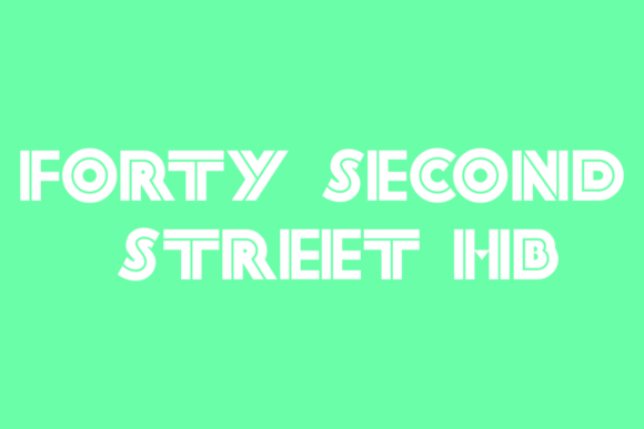 Forty Second Street HB for Campaign Design