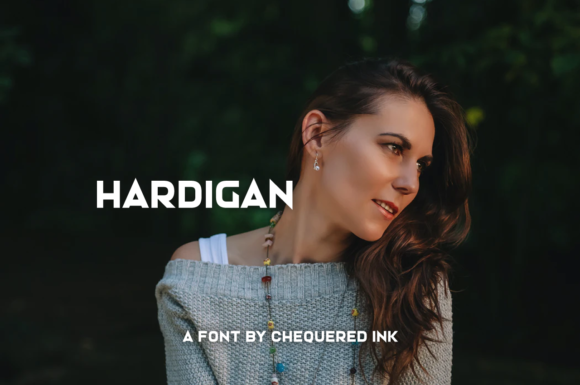 Hardigan: A Playful Techno Font for Creative Makers