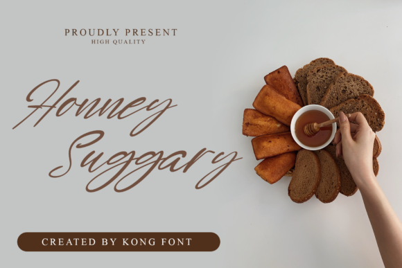 Honney Suggary: A Playful Script Font for Web Design