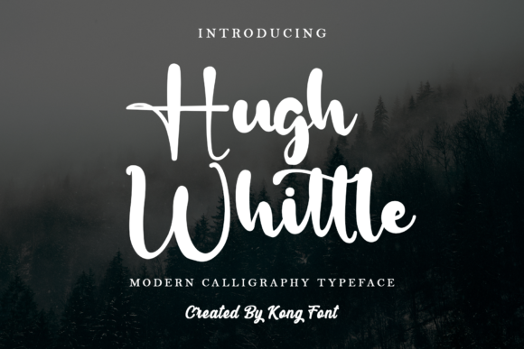 Hugh Whittle: A Playful Handwritten Font for Modern Web Design