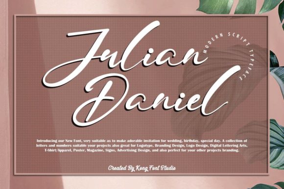 Julian Daniel: A Designer's Take on a Freebie Font