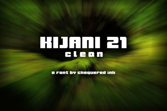 Kijani 21 Clean Font for Modern Marketing