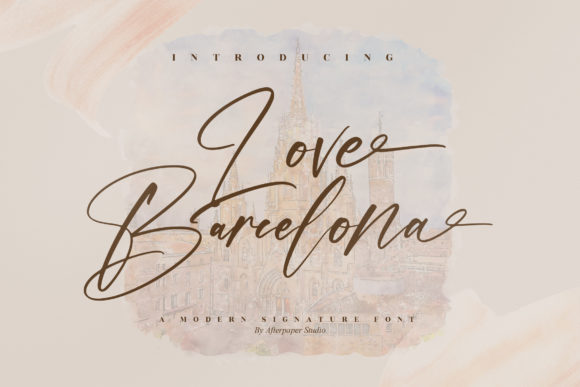 Love Barcelona Script Font Review