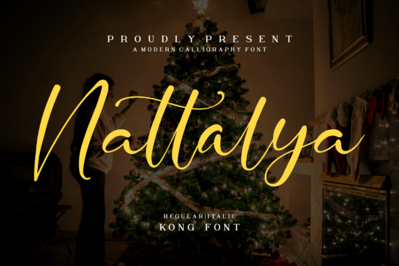 Nattalya: A Playful Handwritten Script Font for Creative Projects