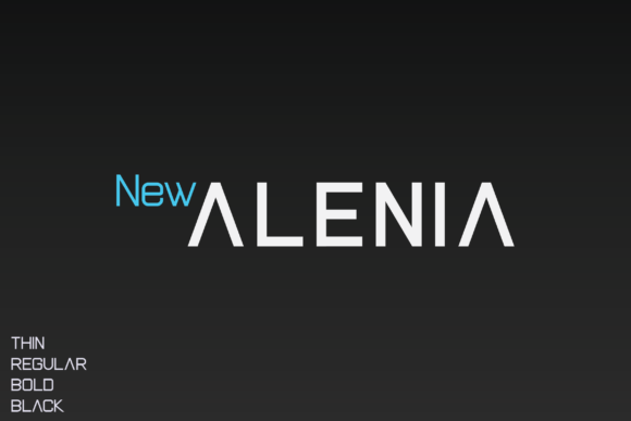 New Alenia: A Modern Sans Serif Font for Editorial Design