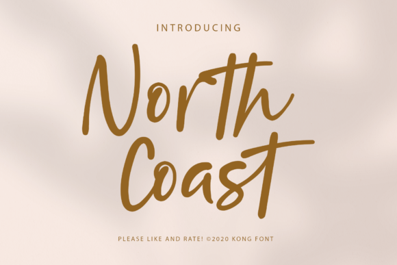North Coast Font for Modern Branding Projects