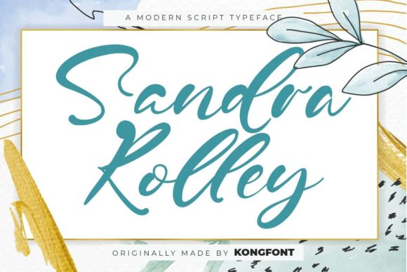 Sandra Rolley: A Playful Script Font for Creative Branding