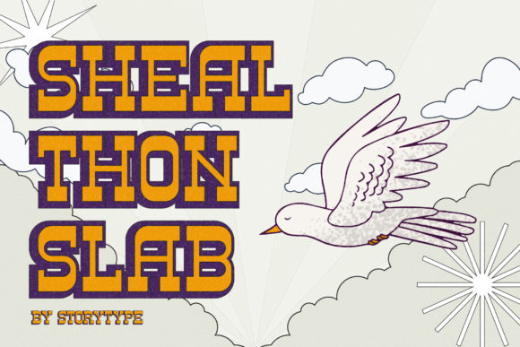 Sheal Thon Slab: A Modern Serif Font for Luxury Branding