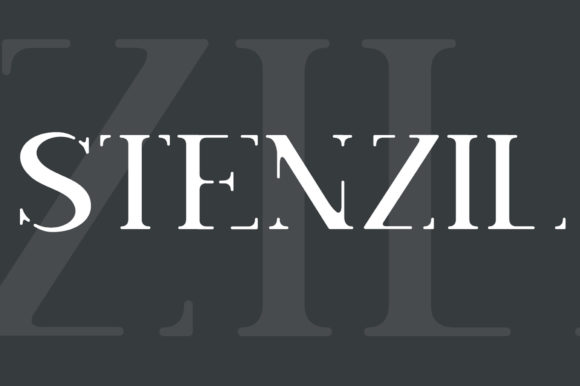Stenzil: A Bold Display Font for Modern Web Design
