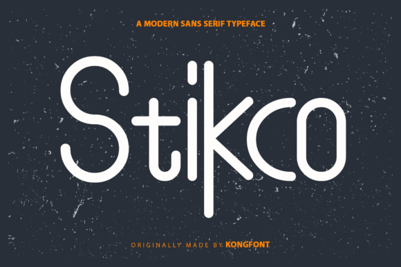 Stikco: A Playful Script Font for Creative Publishing