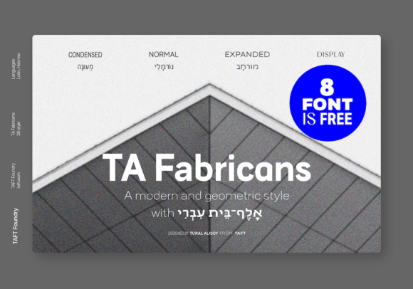 TA Fabricans: A Modern Sans Serif Font for Web Design