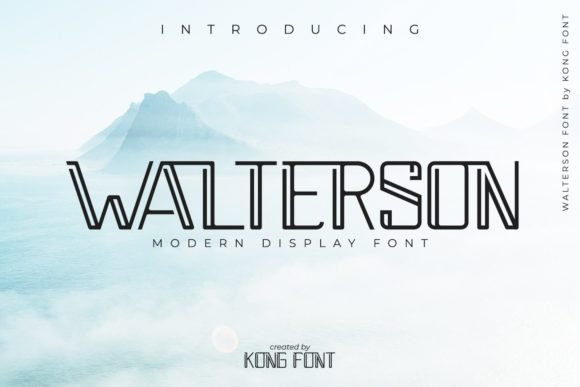 Walterson: A Playful Font for Stronger Campaign Messaging