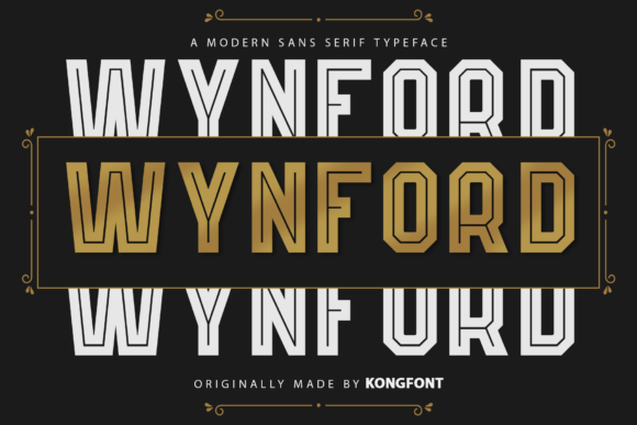 Wynford Font for Business Branding and Design