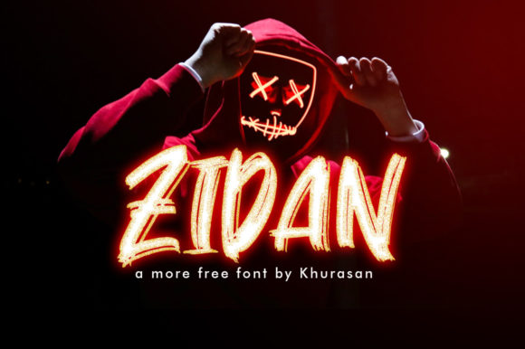 Zidan Font for Bold Branding and Eye-Catching Designs